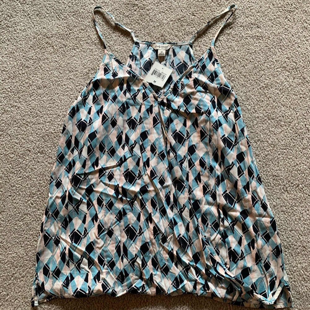 Lucky Brand Flowy Tank- NEW WITH TAGS!